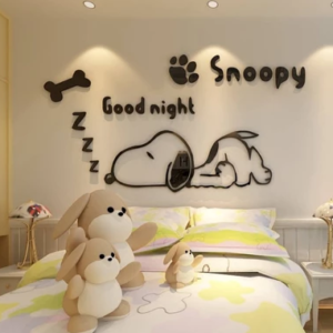 สติกเกอร์ติดผนัง ลาย Snoopy