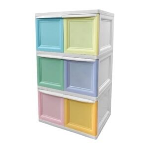 ตู้บานเปิด 3 ชั้น ME LIVING COLOR VID 70x50x121 ซม.
