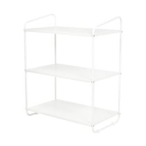 ชั้นวางของ 3 ชั้น STACKO RACK II 74x40.5x90 ซม. สีขาว